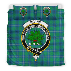 Irvine Tartan Crest Bedding Set