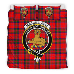 Macgillivray Family Tartan Crest Bedding Set