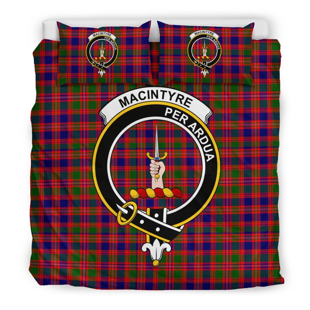 Macintyre Family Tartan Crest Bedding Set