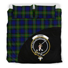 Gunn Modern Family Tartan Crest Wave Style Bedding Set