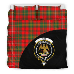 Hay Modern Family Tartan Crest Wave Style Bedding Set