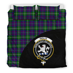 Inglis Modern Family Tartan Crest Wave Style Bedding Set