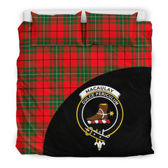 MacAulay Modern Family Tartan Crest Wave Style Bedding Set