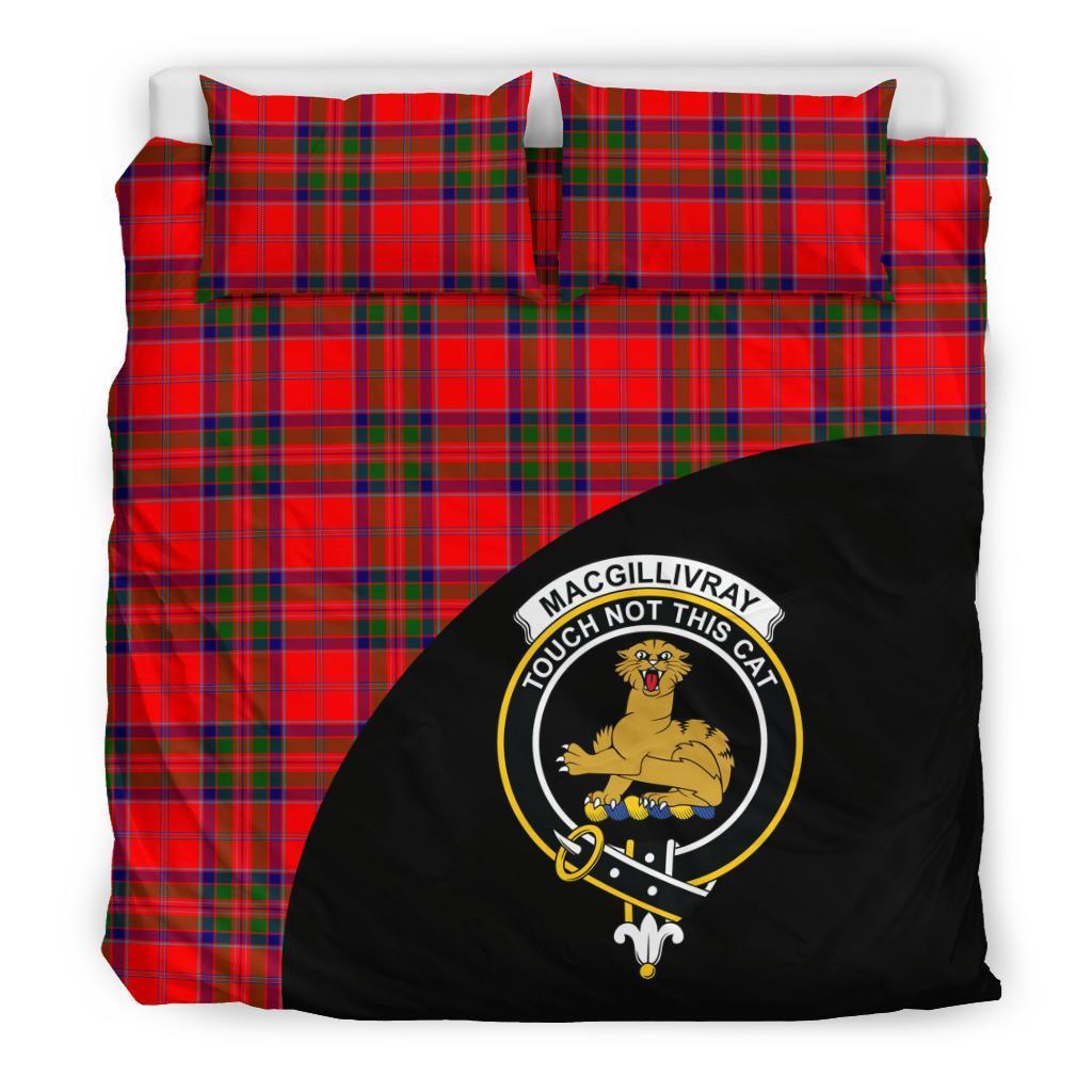 MacGillivray Modern Family Tartan Crest Wave Style Bedding Set