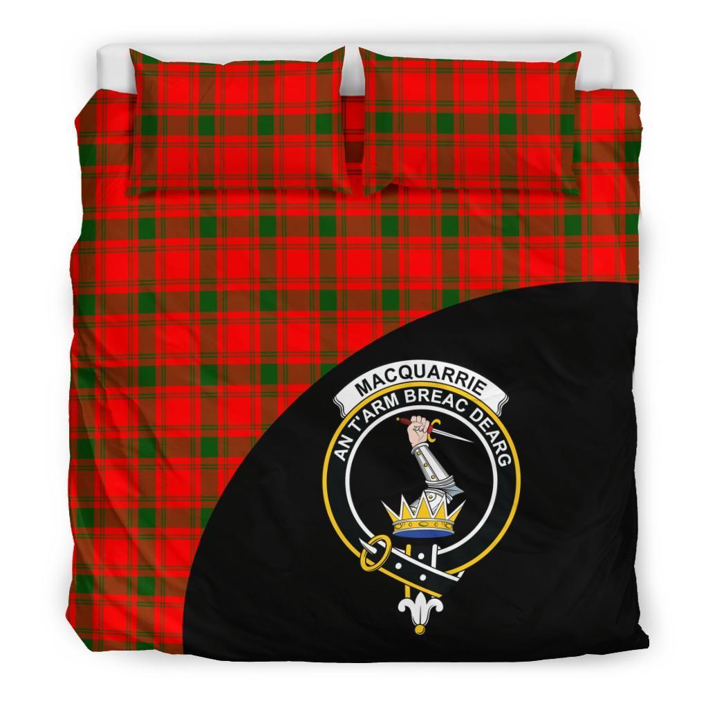 MacQuarrie Modern Family Tartan Crest Wave Style Bedding Set