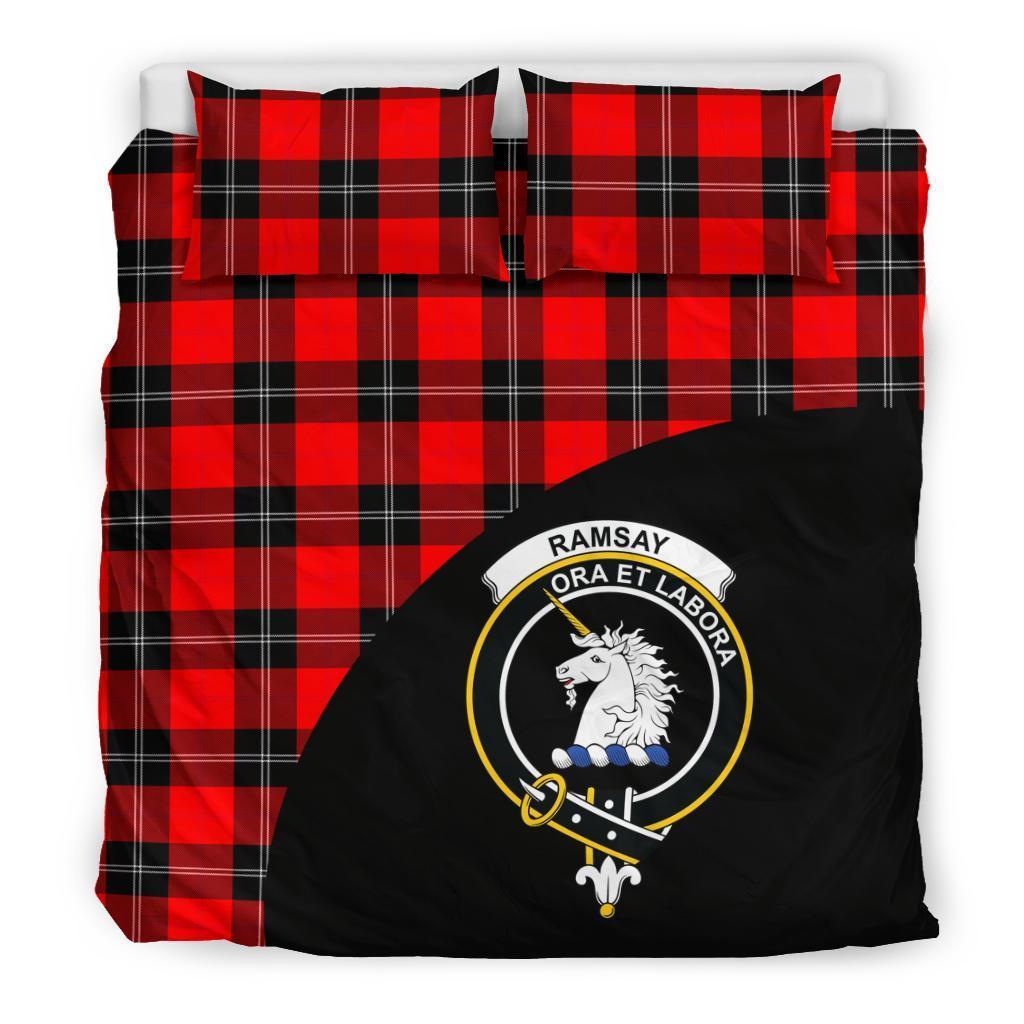 Ramsay Modern Family Tartan Crest Wave Style Bedding Set