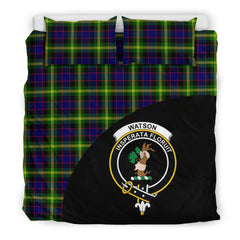 Watson Modern Family Tartan Crest Wave Style Bedding Set