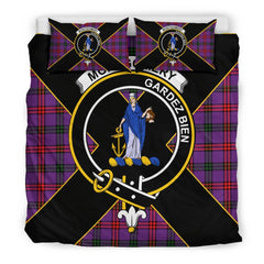 Montgomery Tartan Crest Bedding Set - Luxury Style