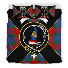 Mar Tartan Crest Bedding Set - Luxury Style