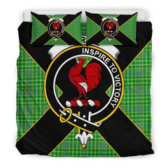 Currie Tartan Crest Bedding Set - Luxury Style