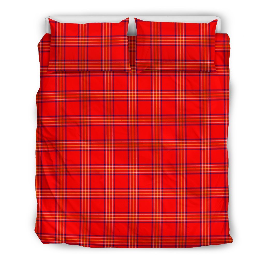 Burnett Modern Tartan Bedding Set