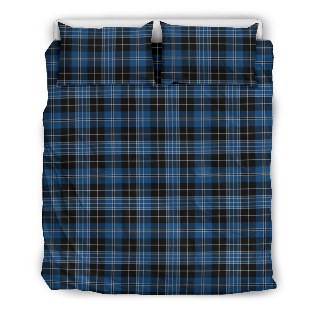 Clergy Blue Tartan Bedding Set