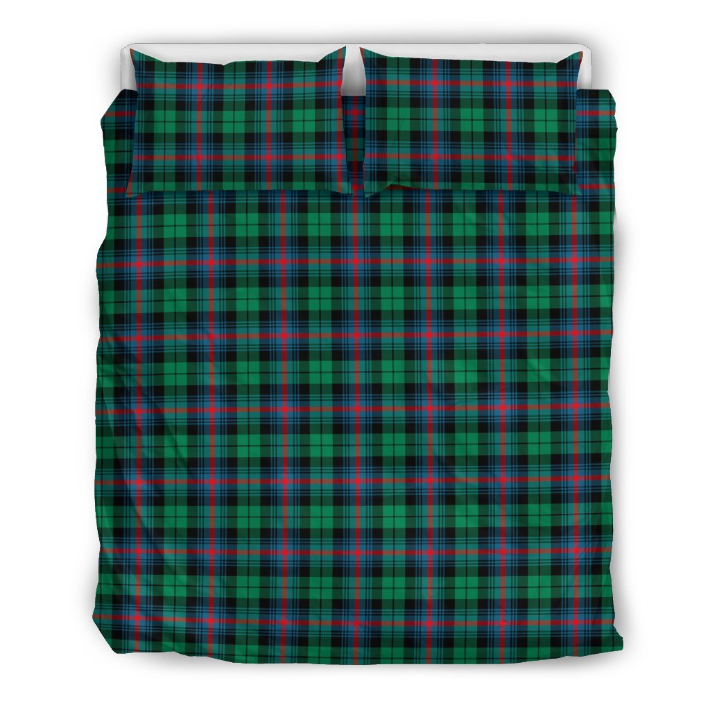 Urquhart Broad Red Ancient Tartan Bedding Set