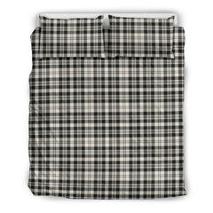 Scott Black & White Ancient Tartan Bedding Set