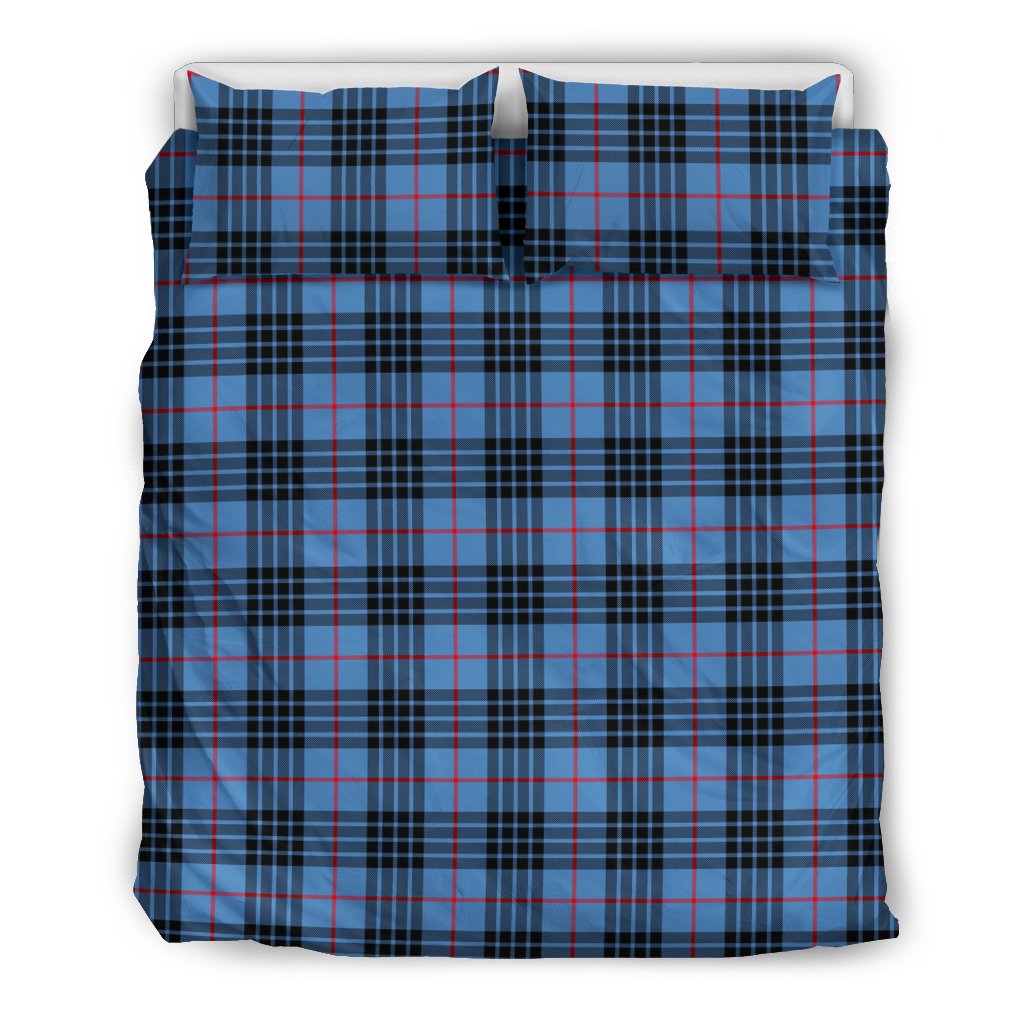 MacKay Blue Tartan Bedding Set