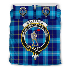 Mckerrell Family Tartan Crest Bedding Set