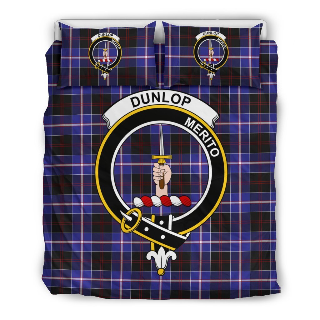 Dunlop Tartan Crest Bedding Set