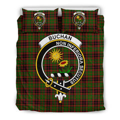 Buchan Family Tartan Crest Bedding Set