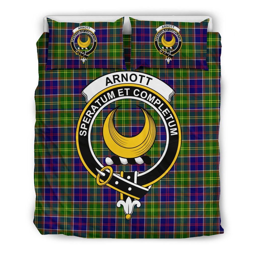 Arnott Family Tartan Crest Bedding Set