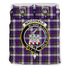 Macdonald (Clan Ranald) Family Tartan Crest Bedding Set