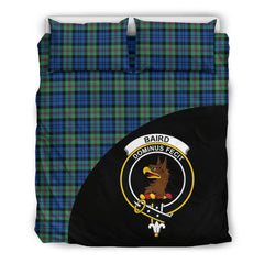 Baird Ancient Family Tartan Crest Wave Style Bedding Set