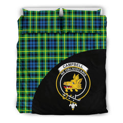 Campbell of Breadalbane Ancient Family Tartan Crest Wave Style Bedding Set