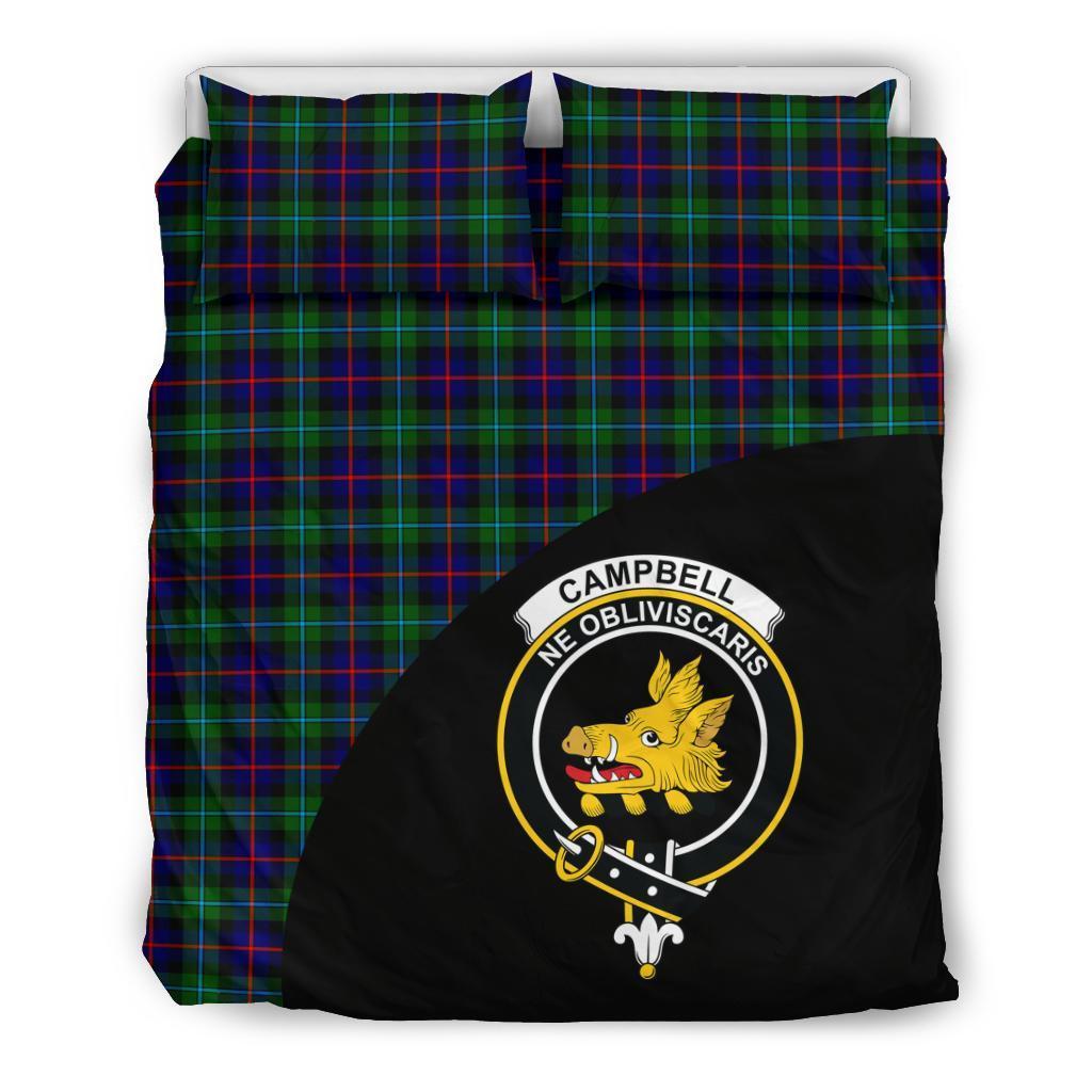 Campbell of Cawdor Modern Family Tartan Wave Style Bedding Set