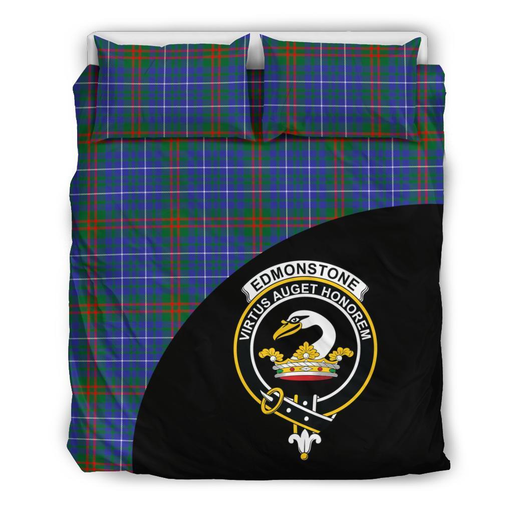 Edmonstone Family Tartan Wave Style Bedding Set