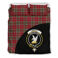 Lindsay Weathered Family Tartan Crest Wave Style Bedding Set