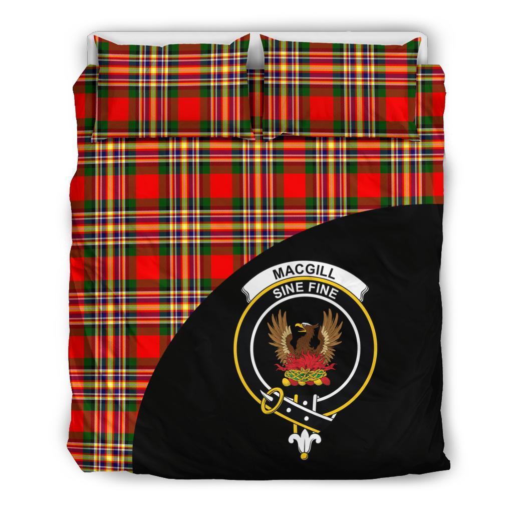 MacGill Modern Family Tartan Crest Wave Style Bedding Set