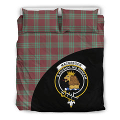 Macgregor Hunting Ancient Tartan Crest Wave Bedding Set