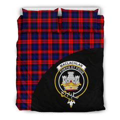 MacLachlan Modern Family Tartan Crest Wave Style Bedding Set