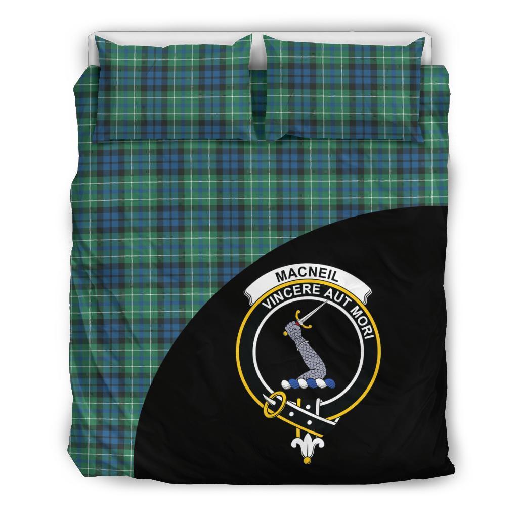 MacNeil of Colonsay Ancient Family Tartan Crest Wave Style Bedding Set