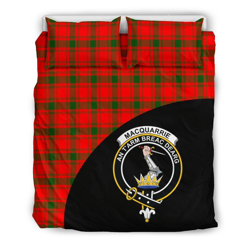 MacQuarrie Modern Family Tartan Crest Wave Style Bedding Set