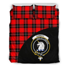 Ramsay Modern Family Tartan Crest Wave Style Bedding Set