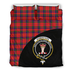 Robertson Modern Family Tartan Crest Wave Style Bedding Set