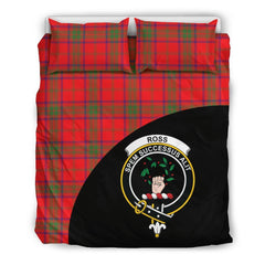 Ross Modern Family Tartan Wave Style Bedding Set