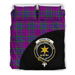 Wardlaw Modern Family Tartan Crest Wave Style Bedding Set