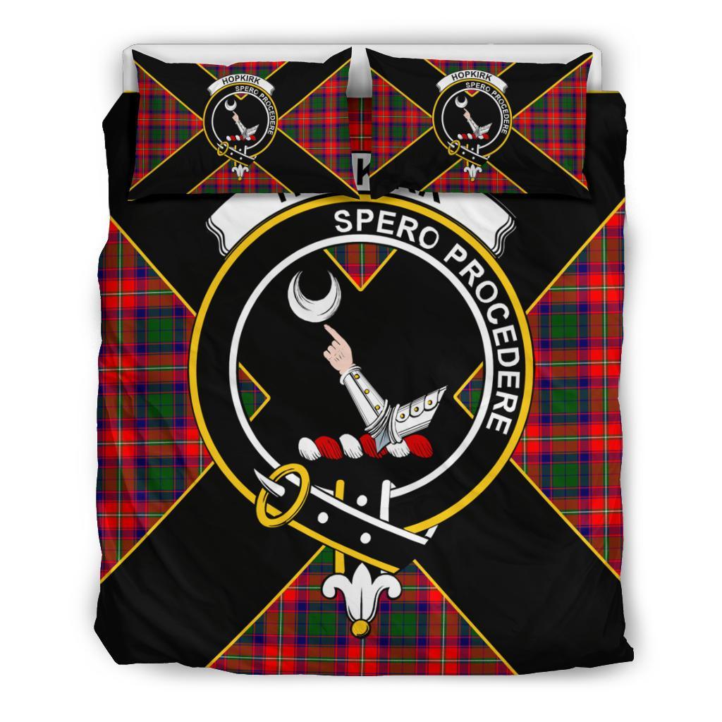 Hopkirk Tartan Crest Bedding Set - Luxury Style