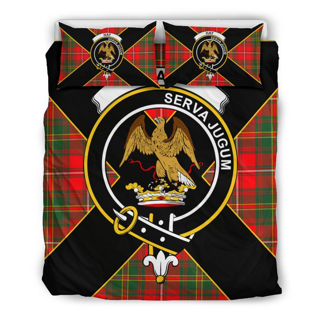 Hay Tartan Crest Bedding Set - Luxury Style