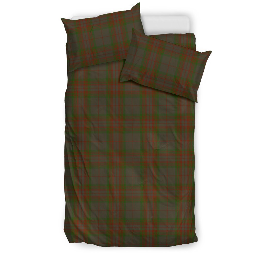 Gray Tartan Bedding Set