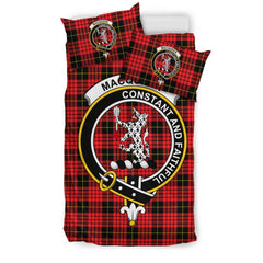 Macqueen Tartan Crest Bedding Set