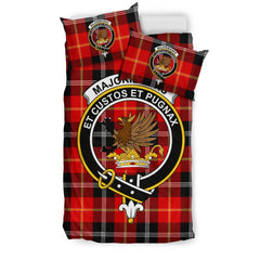 Majoribanks Family Tartan Crest Bedding Set