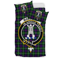 Malcolm (MacCallum) Tartan Crest Bedding Set