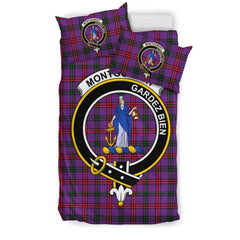 Montgomery Tartan Crest Bedding Set