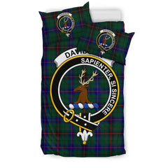 Davidson Family Tartan Crest Bedding Set