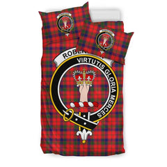 Robertson Family Tartan Crest Bedding Set