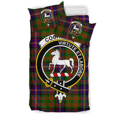 Cochrane Family Tartan Crest Bedding Set