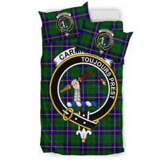 Carmichael Family Tartan Crest Bedding Set