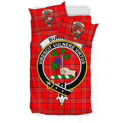 Burnett Family Tartan Crest Bedding Set